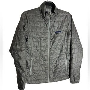 Patagonia Nano Puff Jacket size small gray